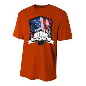 USA Bowling Team Performance Sprint T-Shirt