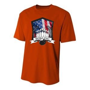 USA Bowling Team Youth Performance Sprint T-Shirt