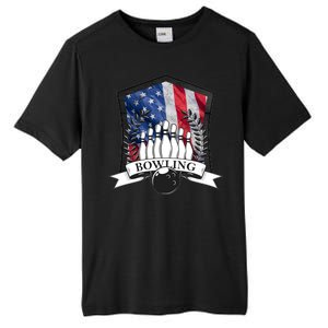 USA Bowling Team Tall Fusion ChromaSoft Performance T-Shirt