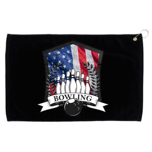 USA Bowling Team Grommeted Golf Towel