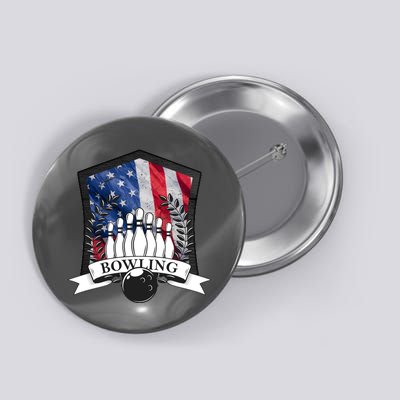 USA Bowling Team Button