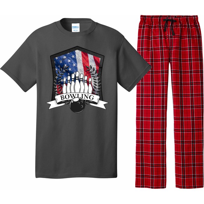 USA Bowling Team Pajama Set