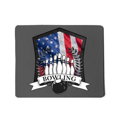 USA Bowling Team Mousepad