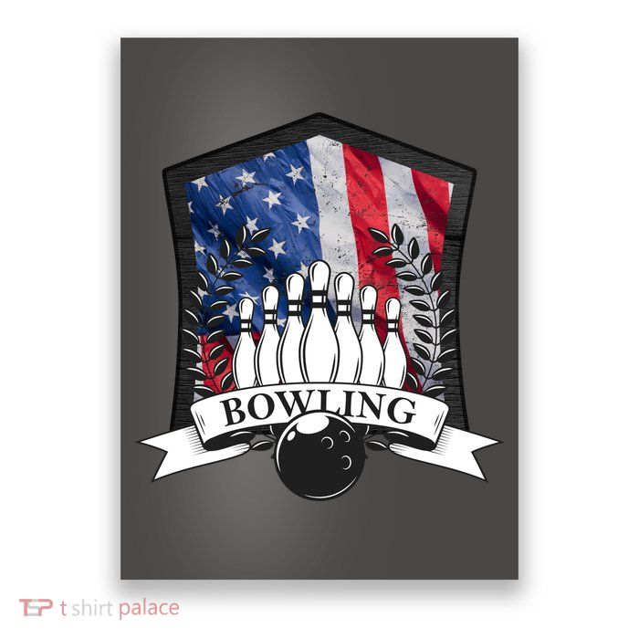 USA Bowling Team Poster