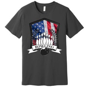 USA Bowling Team Premium T-Shirt