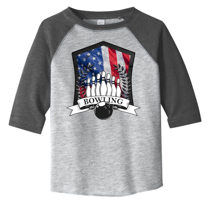 USA Bowling Team Toddler Fine Jersey T-Shirt