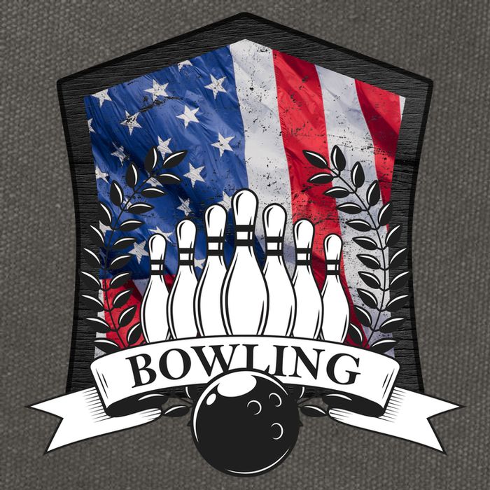 USA Bowling Team Cotton Canvas Backpack