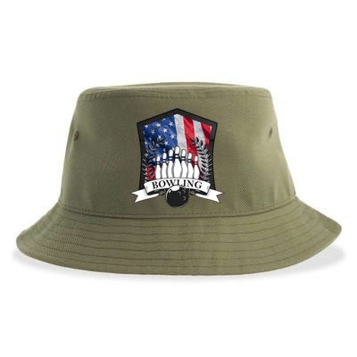 USA Bowling Team Sustainable Bucket Hat