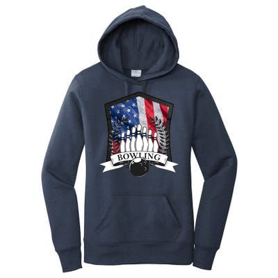 USA Bowling Team Women's Pullover Hoodie