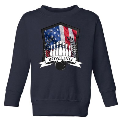 USA Bowling Team Toddler Sweatshirt