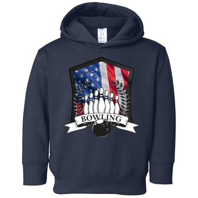 USA Bowling Team Toddler Hoodie