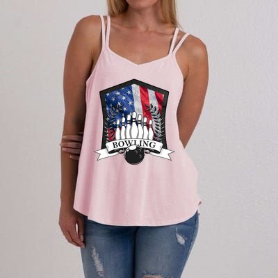 USA Bowling Team Women's Strappy Tank