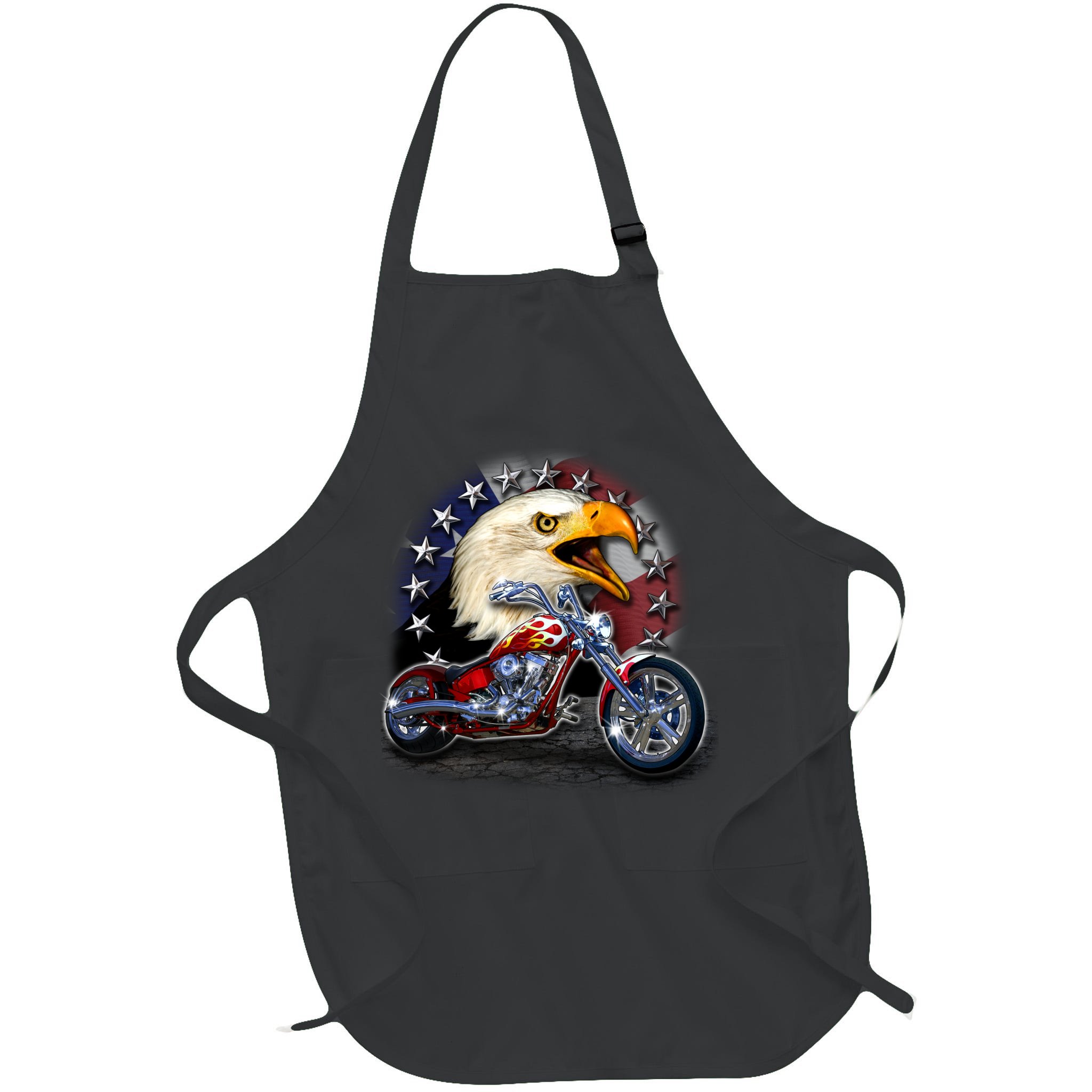 USA Chopper Bald Eagle Muscle Apron