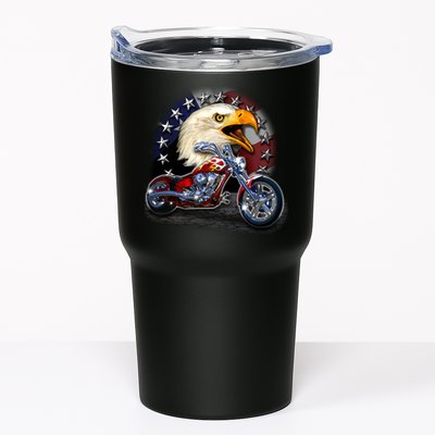 USA Chopper Bald Eagle Muscle Tumbler