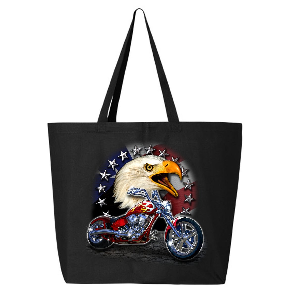 USA Chopper Bald Eagle Muscle 25L Jumbo Tote