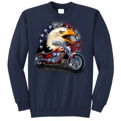 USA Chopper Bald Eagle Muscle Sweatshirt