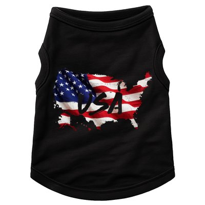 USA Country Flag Doggie Tank