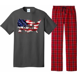 USA Country Flag Pajama Set