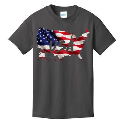 USA Country Flag Kids T-Shirt