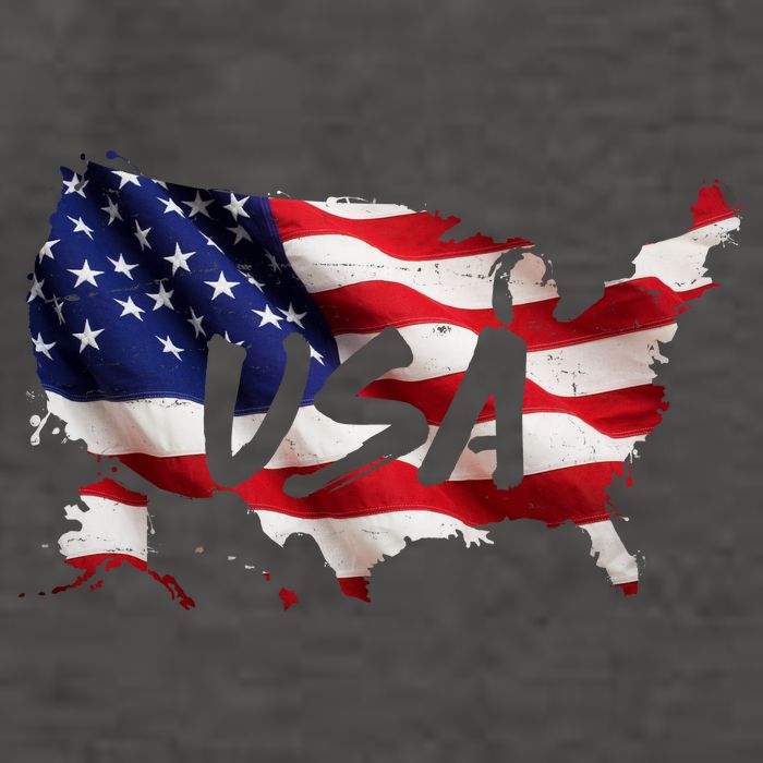 USA Country Flag Vector Backpack