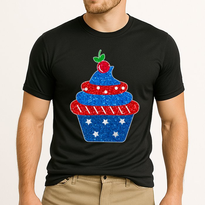 USA Cupcake Cherry On Top Cooling Performance Crew T-Shirt