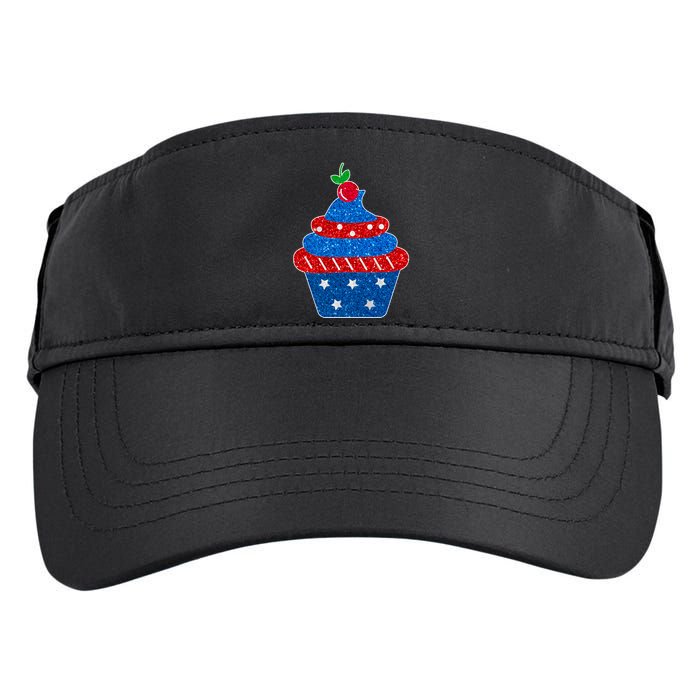 USA Cupcake Cherry On Top Adult Drive Performance Visor