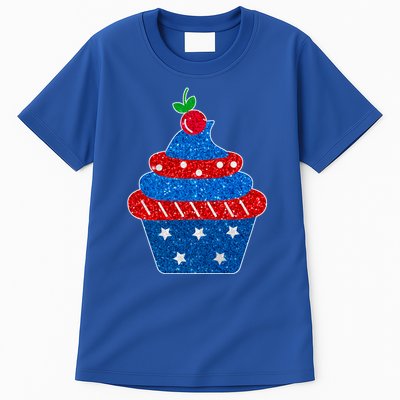 USA Cupcake Cherry On Top Tall T-Shirt