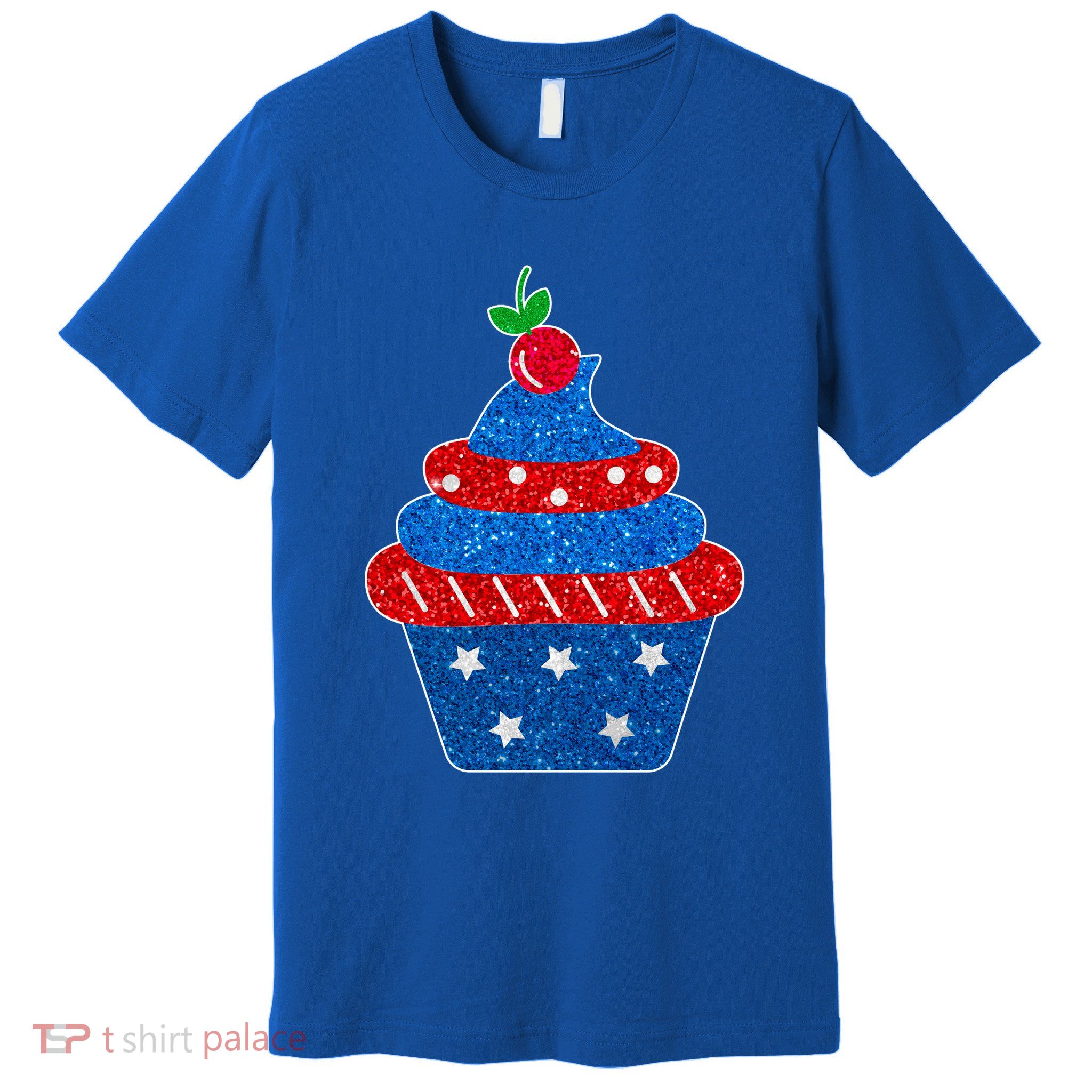 USA Cupcake Cherry On Top Premium T-Shirt