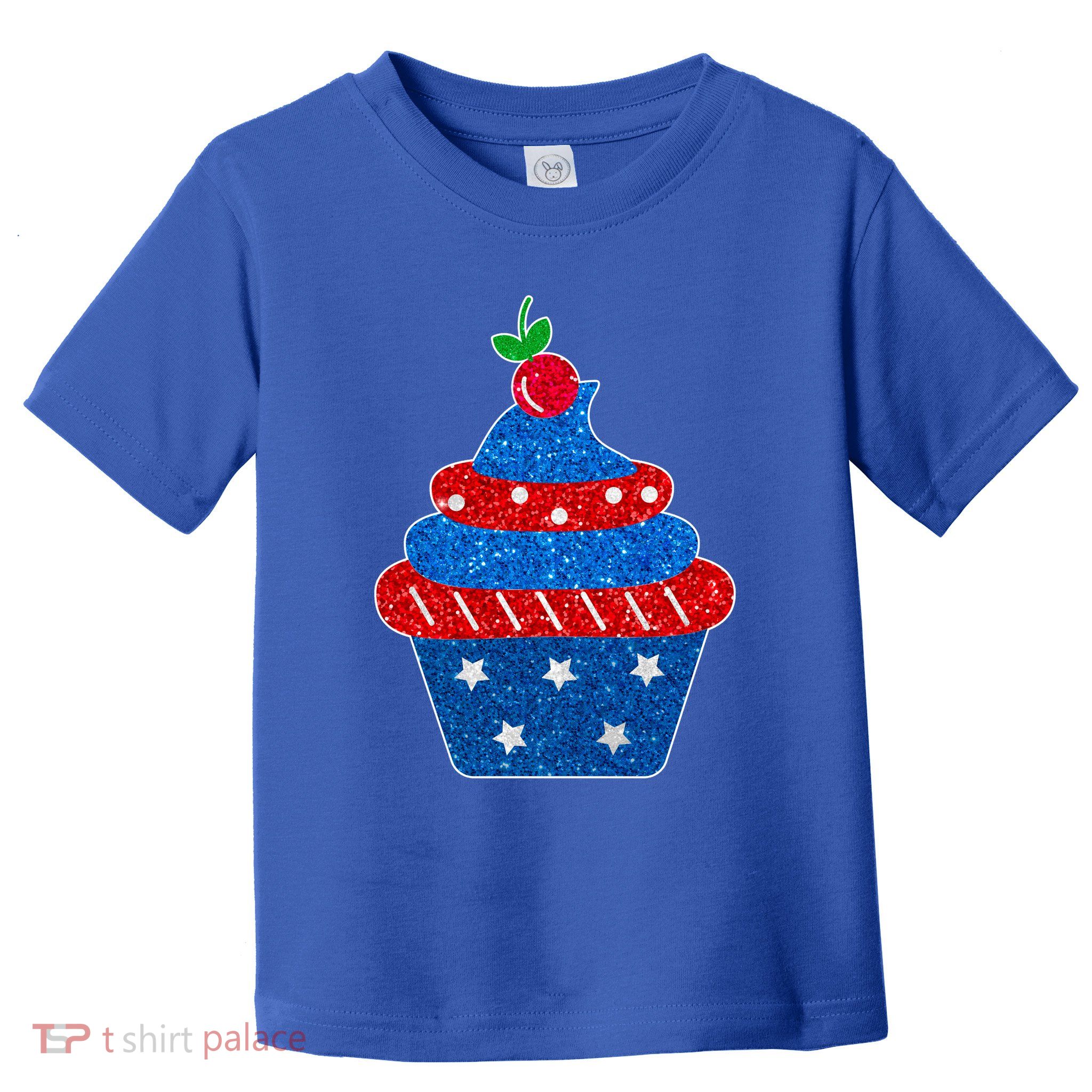 USA Cupcake Cherry On Top Toddler T-Shirt