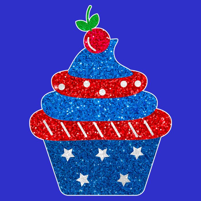 USA Cupcake Cherry On Top Zip Tote Bag