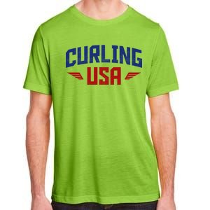 USA Curling Team Adult ChromaSoft Performance T-Shirt