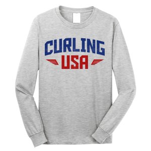 USA Curling Team Long Sleeve Shirt