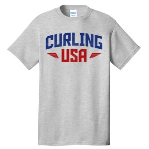 USA Curling Team Tall T-Shirt