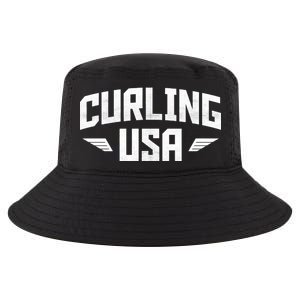 USA Curling Team Cool Comfort Performance Bucket Hat