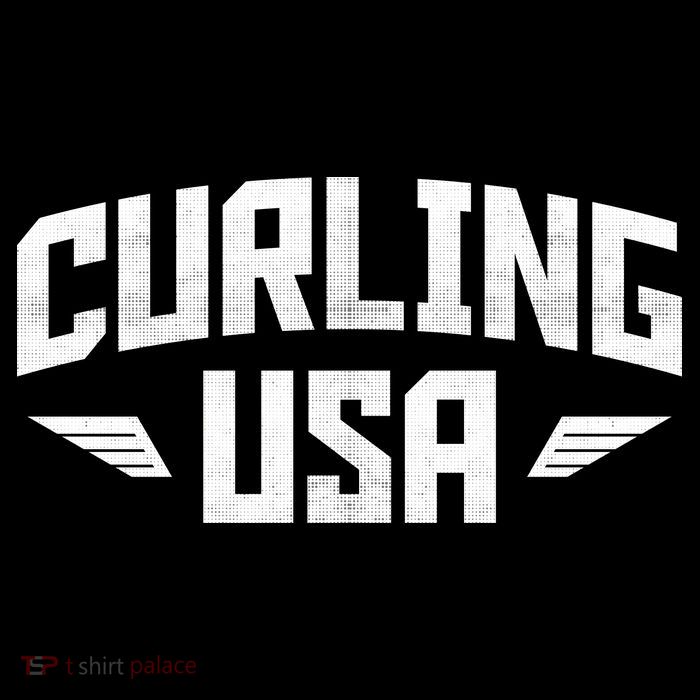 USA Curling Team Drawstring Bag
