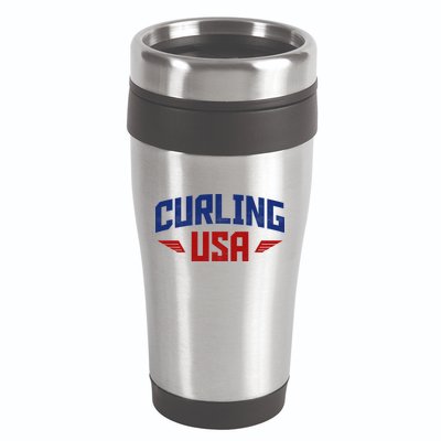 USA Curling Team 16oz Travel Tumbler