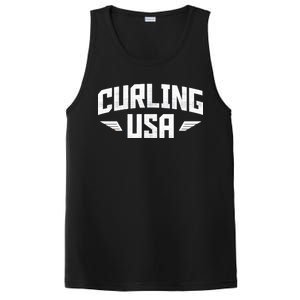 USA Curling Team PosiCharge Competitor Tank