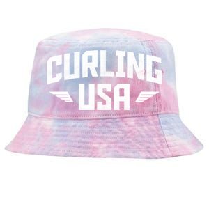 USA Curling Team Tie-Dyed Bucket Hat