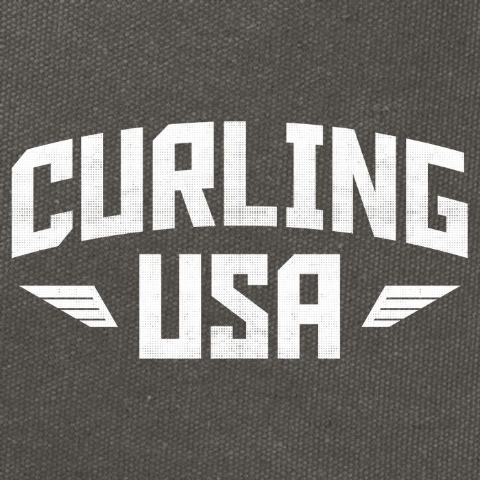 USA Curling Team Cotton Canvas Backpack