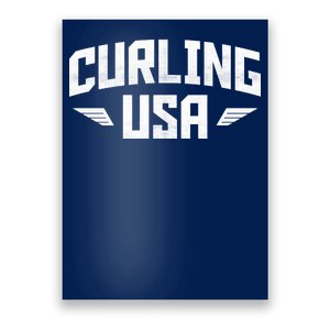 USA Curling Team Poster