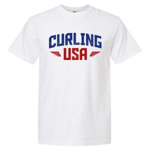 USA Curling Team Garment-Dyed Heavyweight T-Shirt