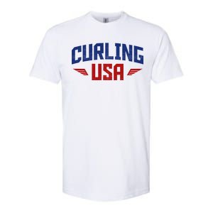 USA Curling Team Softstyle CVC T-Shirt