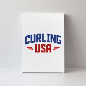 USA Curling Team Canvas