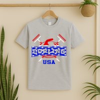 USA Curling Team Champs Winter Sports Games T-Shirt