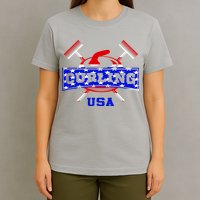 USA Curling Team Champs Winter Sports Games T-Shirt
