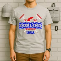 USA Curling Team Champs Winter Sports Games T-Shirt