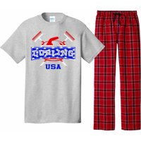 USA Curling Team Champs Winter Sports Games Pajama Set