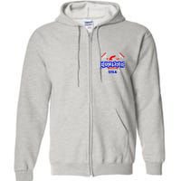 USA Curling Team Champs Winter Sports Games Full Zip Hoodie