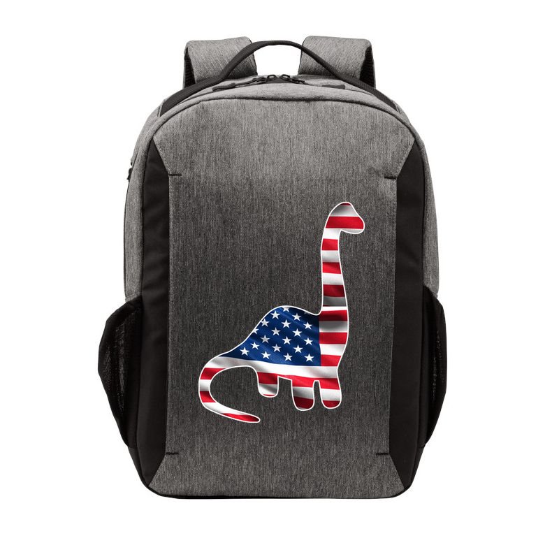USA Dinosaur American Flag Vector Backpack