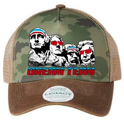 USA Dream Team Patriotic Legacy Tie Dye Trucker Hat